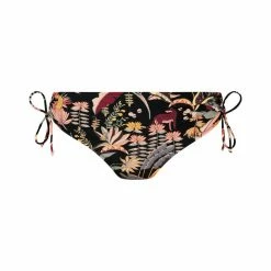 Anita Swimwear Lisboa Black Print Tie Side Bikini Bottom 8785-0
