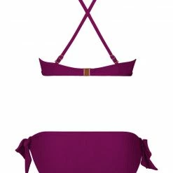 Anita Swimwear Shiny Eco Fuchsia Ribbed Underwire Plunge Bikini Top 8797-1 17 Anita Swimwear Shiny Eco Fuchsia Ribbed Underwire Plunge Bikini Top 8797-1