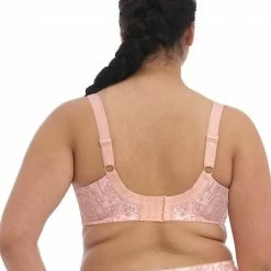 Elomi Mariella Peachy Tiger Print Stretch Banded Bra 4420 Bras