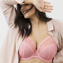 Elomi Matilda Rose Unlined Plunge Bra 8900 8 Elomi Matilda Rose Unlined Plunge Bra 8900