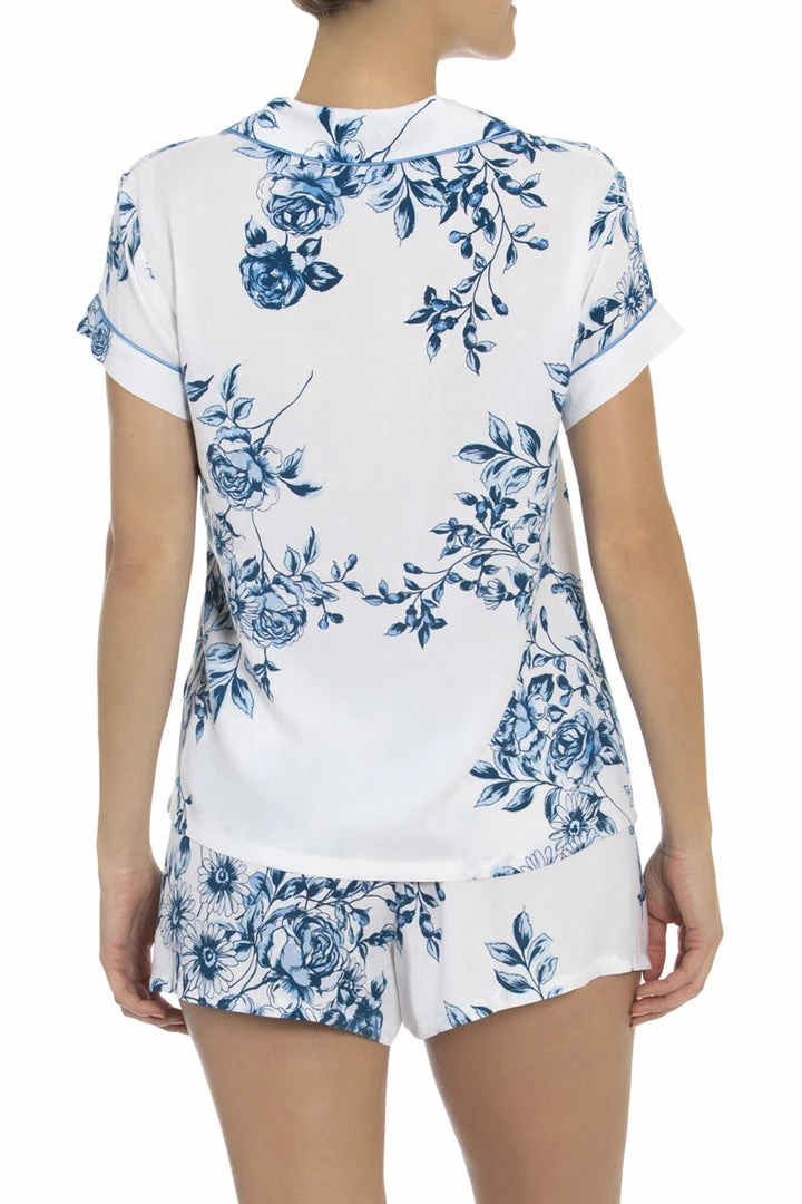 In Bloom Loungewear Montego Short Set Stay With Me Floral PJ Set MNG240 4 In Bloom Loungewear Montego Short Set Stay With Me Floral PJ Set MNG240