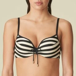 Marie Jo Swimwear Merle Black Bikini Top 1002916