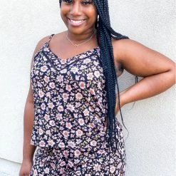 Midnight Bakery Loungewear Macie Cimmarron Print 2 Piece Set MCE240 PJS & Lounge