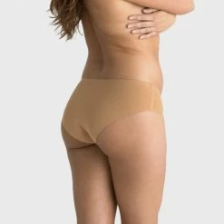 Evelyn & Bobbie Mid Rise Skintones Hipster Plus Size Panty Panties