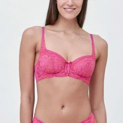 Bras Skarlett Blue Minx Magnolia Summer Coral Unlined Lace Bra 1733100