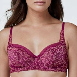 Skarlett Blue Minx Rapture Tea Rose Unlined Lace Bra 1733100 Bras