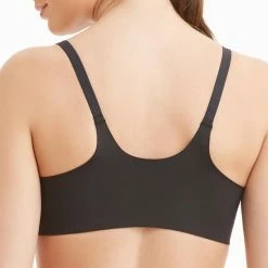 Montelle Pure Plus Smooth Black Front Closure Bra 9328 Bras