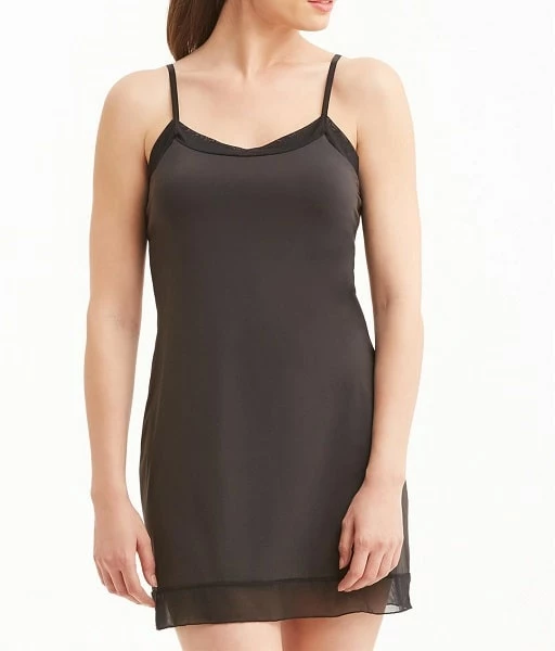 Montelle Round Neck Mid Thigh Slip MO9501 3 Montelle Round Neck Mid Thigh Slip MO9501