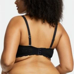 Montelle Lace Bralette Black Bra 9334 Bras