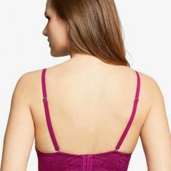 Montelle Lace Bralette Dark Orchid Bra 9334 Bras