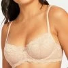 Montelle Flirt Sand Demi Lace Bra 9312 Bras