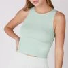Nikibiki Ribbed High Neck Assorted Colors Crop Top 7559 PJS & Lounge