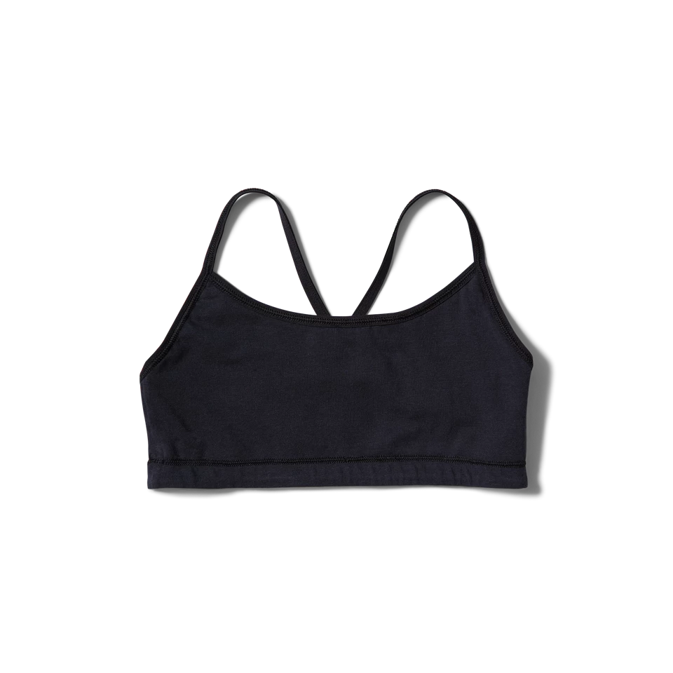 Bras Oomla Crossed Black And White Reversible Junior Bra 3 Bras Oomla Crossed Black And White Reversible Junior Bra