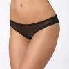 OnGossamer Bra & Panty Sets On Gossamer Mesh Hip Black Bikini Panty 3202