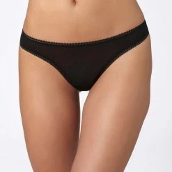 OnGossamer On Gossamer Mesh Hip Black G Thong 3512