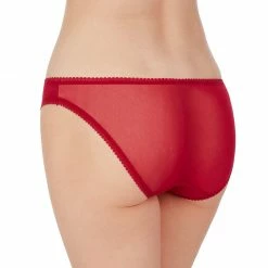 OnGossamer On Gossamer Mesh Hip Persian Red Bikini Panty 3202 Bra & Panty Sets