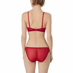 OnGossamer On Gossamer Sleek Micro Push Up Persian Red Bra G9200 Bras