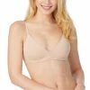 OnGossamer On Gossamer Sleek And Lace Champagne Wireless T Shirt Bra G9226 Bras 1 OnGossamer On Gossamer Sleek And Lace Champagne Wireless T Shirt Bra G9226 Bras