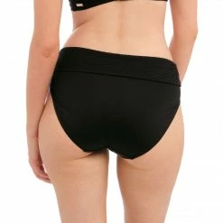 Fantasie Swimwear Ottawa Black High Waist Brief Bikini Bottom 6497