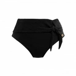 Fantasie Swimwear Ottawa Black High Waist Brief Bikini Bottom 6497
