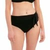 Fantasie Swimwear Ottawa Black High Waist Brief Bikini Bottom 6497