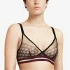 Passionata By Chantelle Street Black Wireless Bralette Bra 41G5 2 Passionata By Chantelle Street Black Wireless Bralette Bra 41G5