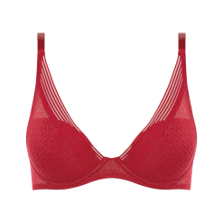 Passionata By Chantelle Manhattan Candy Apple Plunge T Shirt Bra 48D9 Bras