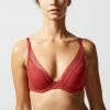 Passionata By Chantelle Manhattan Candy Apple Plunge T Shirt Bra 48D9 Bras
