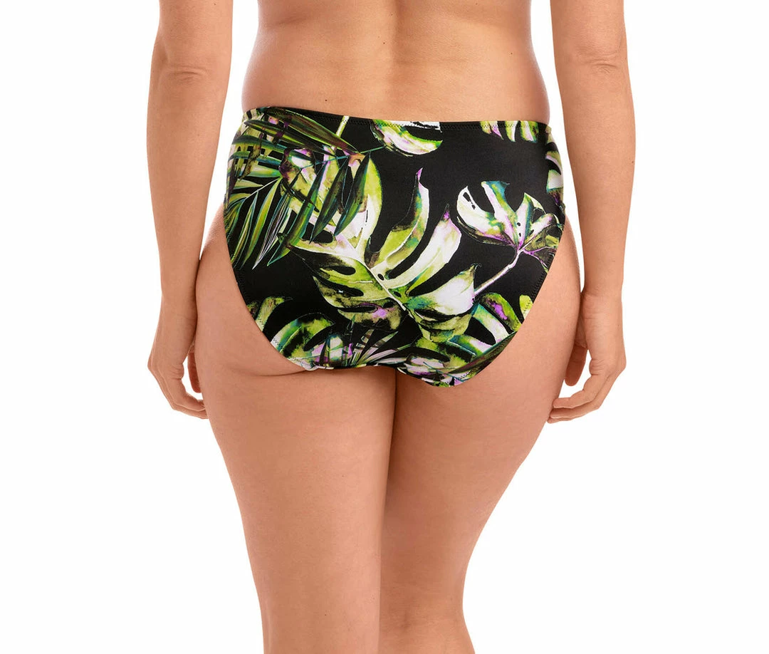 Fantasie Swimwear Palm Valley Black Leaf Print Midrise Bikini Bottom 6765 5 Fantasie Swimwear Palm Valley Black Leaf Print Midrise Bikini Bottom 6765