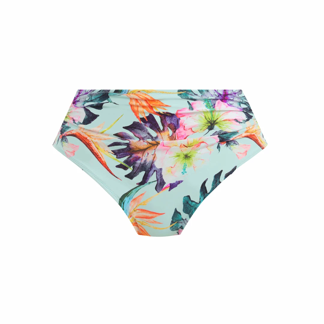 Fantasie Swimwear Paradiso Soft Mint Gathered High Waist Bikini Bottom 501871 7 Fantasie Swimwear Paradiso Soft Mint Gathered High Waist Bikini Bottom 501871