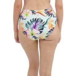 Fantasie Swimwear Paradiso Soft Mint Gathered High Waist Bikini Bottom 501871 9 Fantasie Swimwear Paradiso Soft Mint Gathered High Waist Bikini Bottom 501871