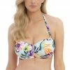 Fantasie Swimwear Paradiso Soft Mint Bandeau Bikini Top 501809 2 Fantasie Swimwear Paradiso Soft Mint Bandeau Bikini Top 501809