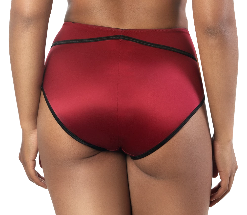 Parfait Charlotte Rio Red High Waist Brief Panty 6917 4 Parfait Charlotte Rio Red High Waist Brief Panty 6917