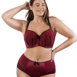Parfait Charlotte Rio Red High Waist Brief Panty 6917 12 Parfait Charlotte Rio Red High Waist Brief Panty 6917