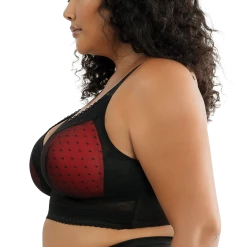 Parfait Mia Dot Black Wireless Bralette Bra 6011 Bras