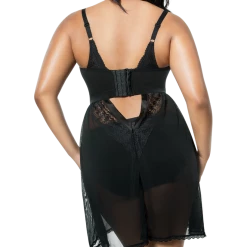 Lingerie Parfait Mia Lace Black And Red Wire Fre Lace Chemise 5959 11 Lingerie Parfait Mia Lace Black And Red Wire Fre Lace Chemise 5959