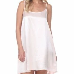 PJ Harlow Loungewear Rowen Navy Satin Night Gown Lingerie