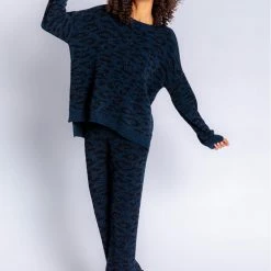 PJ Salvage Loungewear Royal Social Navy Pant RZROP1PJ
