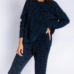 PJ Salvage Loungewear Royal Social Navy Pant RZROP1PJ