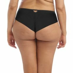 Bra & Panty Sets Elomi Priya Black Brazilian Panty 4557