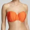 Panache Swimwear Marina Tangerine Bandeau Bikini Top 0834