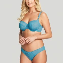 Panache Cleo Lana Blue Moon Unlined Balconette Bra 10181 12 Panache Cleo Lana Blue Moon Unlined Balconette Bra 10181