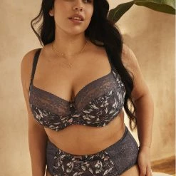 Panache Sculptresse Chi Chi Autumn Floral Lace Bra 7695 Bras
