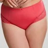 Bra & Panty Sets Panache Sculptresse Roxie Hot Coral High Waist Panty 9582