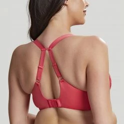 Panache Sculptresse Roxie Hot Coral Unlined Plunge Bra 9586 8 Panache Sculptresse Roxie Hot Coral Unlined Plunge Bra 9586