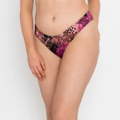 Curvy Kate Swimwear Pool Party Print Mix Dipped Mini Brief Bikini Bottom 018513