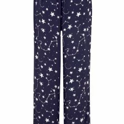 Petite Pour Moi Loungewear Luxe Woven Twill Navy Constellation Pajama Set 19826 16 Petite Pour Moi Loungewear Luxe Woven Twill Navy Constellation Pajama Set 19826
