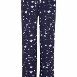 Petite Pour Moi Loungewear Luxe Woven Twill Navy Constellation Pajama Set 19826 18 Petite Pour Moi Loungewear Luxe Woven Twill Navy Constellation Pajama Set 19826