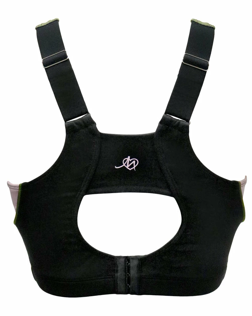 Pour Moi Activewear Energy Black Pink Khaki Colour Block Longline Crop Top 97149 Bras 7 Pour Moi Activewear Energy Black Pink Khaki Colour Block Longline Crop Top 97149 Bras