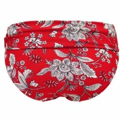 Pour Moi Swimwear Freedom Red White Fold Over Bikini Bottom 25503